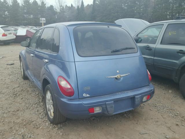 3A8FY68B26T284537 - 2006 CHRYSLER PT CRUISER BLUE photo 3