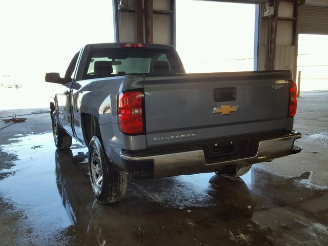 1GCNCNEH0GZ183656 - 2016 CHEVROLET SILVERADO BLUE photo 3