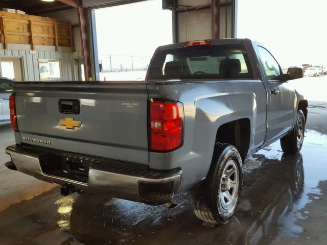 1GCNCNEH0GZ183656 - 2016 CHEVROLET SILVERADO BLUE photo 4