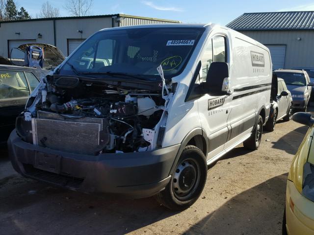 1FTYE1YG3GKA20401 - 2016 FORD TRANSIT T- WHITE photo 2