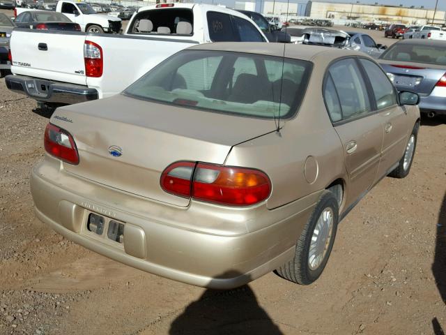 1G1ND52J43M555472 - 2003 CHEVROLET MALIBU GOLD photo 4