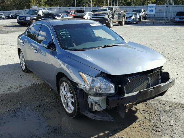 1N4AA5AP7CC810289 - 2012 NISSAN MAXIMA S SILVER photo 1