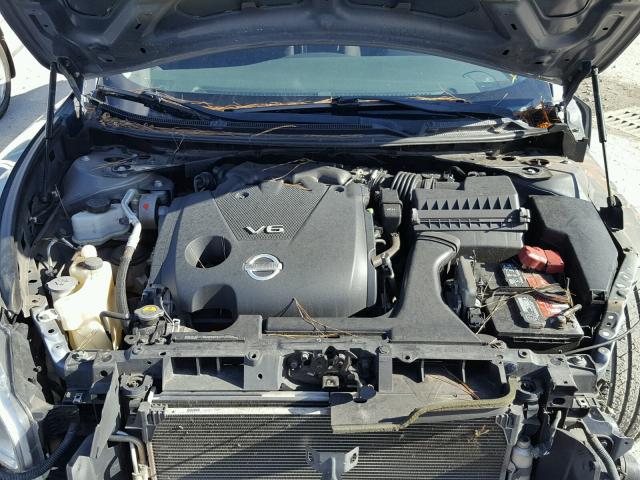 1N4AA5AP7CC810289 - 2012 NISSAN MAXIMA S SILVER photo 7