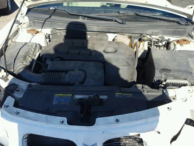 1G2ZF55B264266963 - 2006 PONTIAC G6 SE WHITE photo 7