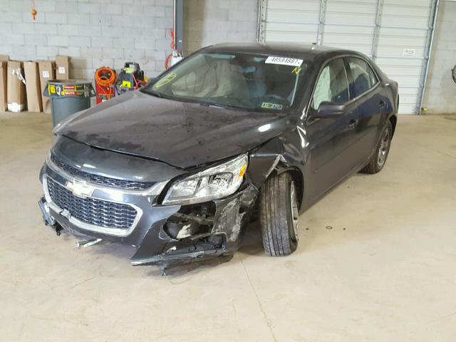 1G11B5SL5EF130999 - 2014 CHEVROLET MALIBU LS GRAY photo 2