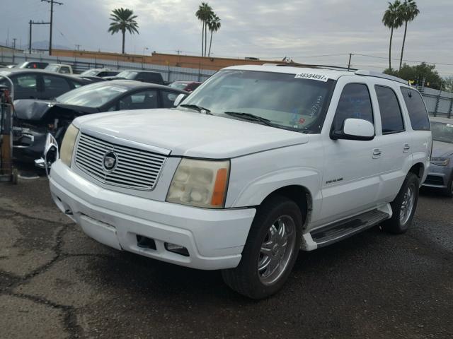 1GYEK63N92R108488 - 2002 CADILLAC ESCALADE L WHITE photo 2