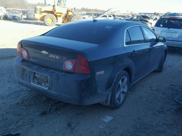 1G1ZC5E15BF268158 - 2011 CHEVROLET MALIBU 1LT 黑色 照片 4