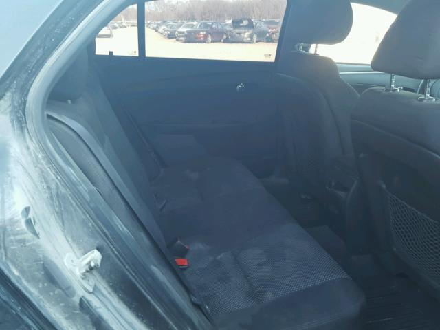 1G1ZC5E15BF268158 - 2011 CHEVROLET MALIBU 1LT 黑色 照片 6