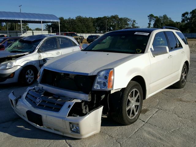 1GYDE63A240115919 - 2004 CADILLAC SRX WHITE photo 2