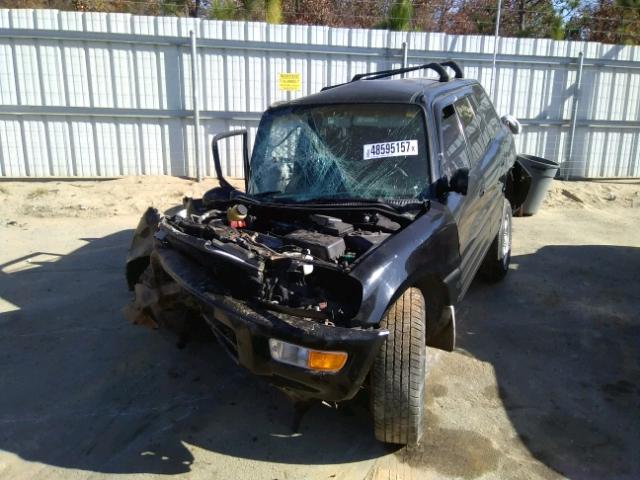 JT3GP10V4Y7069647 - 2000 TOYOTA RAV4 BLACK photo 2