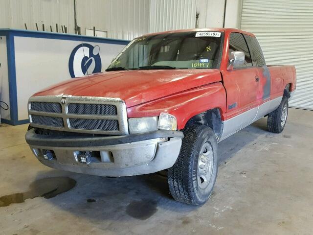 3B7KC23C9SM101197 - 1995 DODGE RAM 2500 RED photo 2