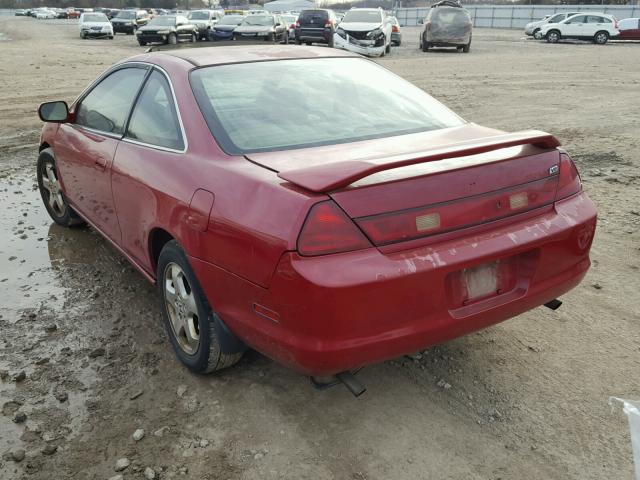 1HGCG2256XA000331 - 1999 HONDA ACCORD EX BURGUNDY photo 3