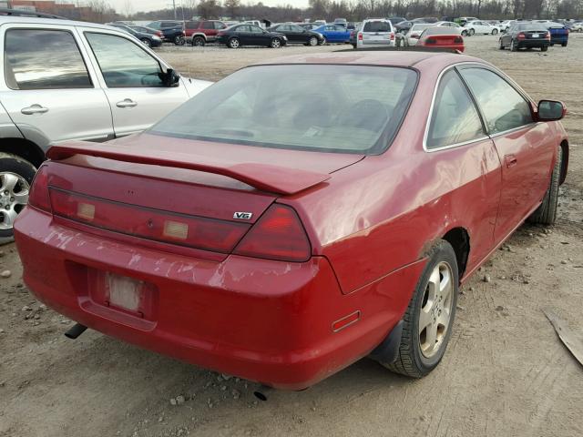 1HGCG2256XA000331 - 1999 HONDA ACCORD EX BURGUNDY photo 4