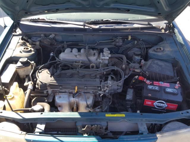 1N4AB41D5TC805461 - 1996 NISSAN SENTRA E TURQUOISE photo 7