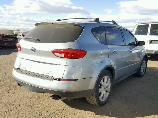 4S4WX82C164426305 - 2006 SUBARU B9 TRIBECA GRAY photo 4