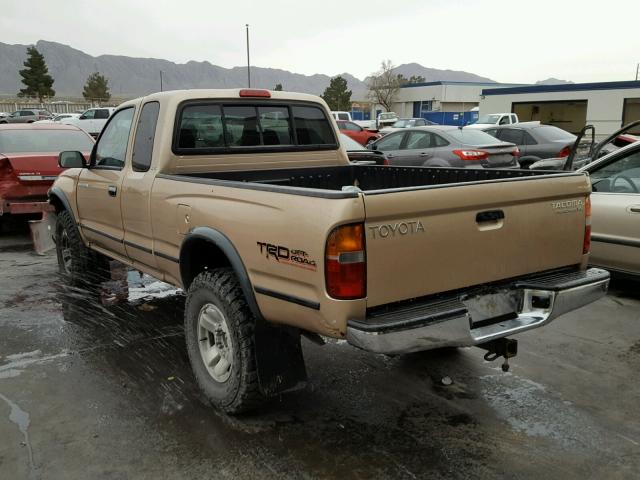 4TASN92NXXZ557698 - 1999 TOYOTA TACOMA XTR TAN photo 3