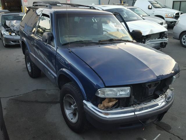 1GNCS18W71K145197 - 2001 CHEVROLET BLAZER BLUE photo 1