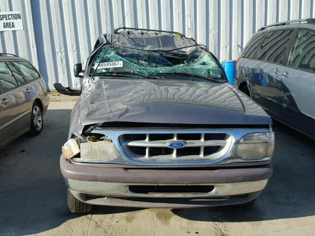 1FMDU32E6VZB20786 - 1997 FORD EXPLORER GRAY photo 9