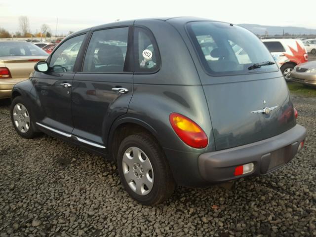 3C4FY48B03T569938 - 2003 CHRYSLER PT CRUISER BLUE photo 3