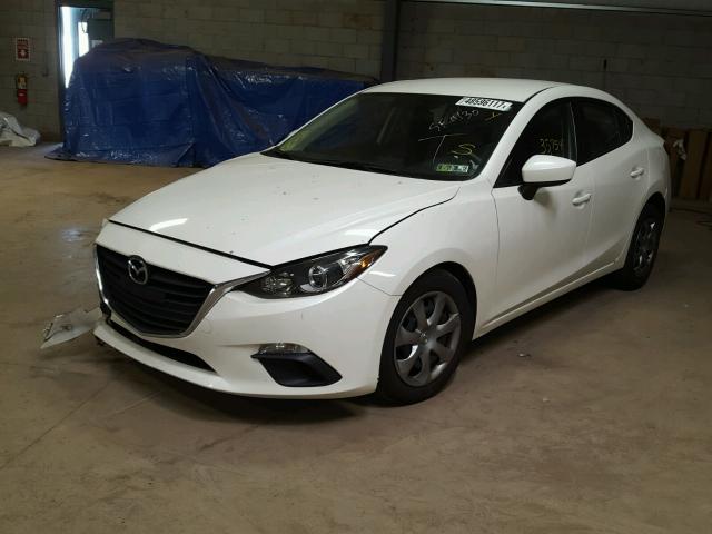 JM1BM1U70E1121347 - 2014 MAZDA 3 SPORT WHITE photo 2