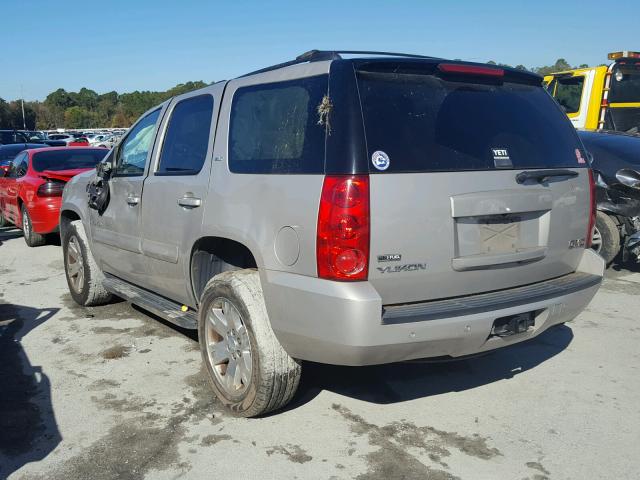 1GKFC13098R160778 - 2008 GMC YUKON TAN photo 3