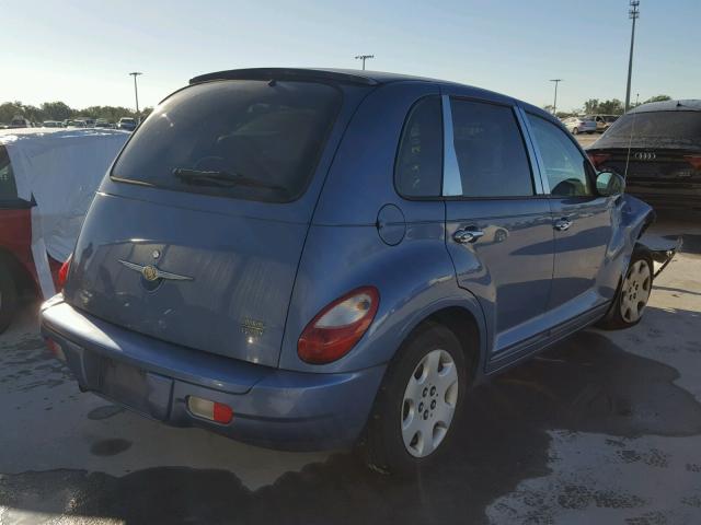 3A4FY58B57T553837 - 2007 CHRYSLER PT CRUISER BLUE photo 4