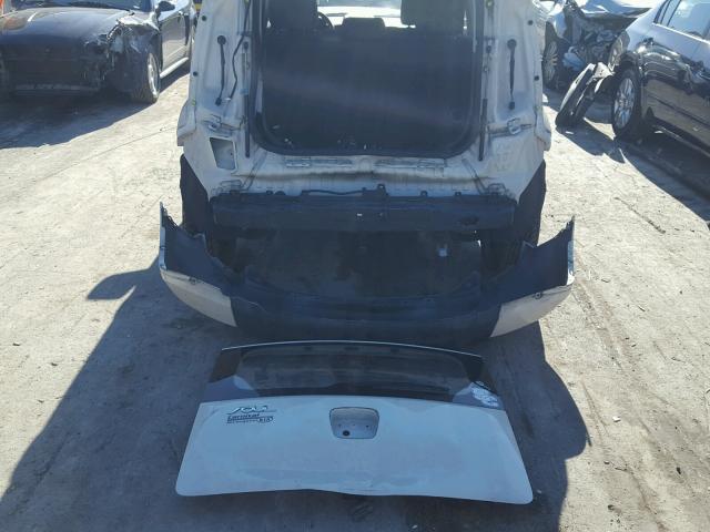 KNDJT2A52D7495736 - 2013 KIA SOUL WHITE photo 9