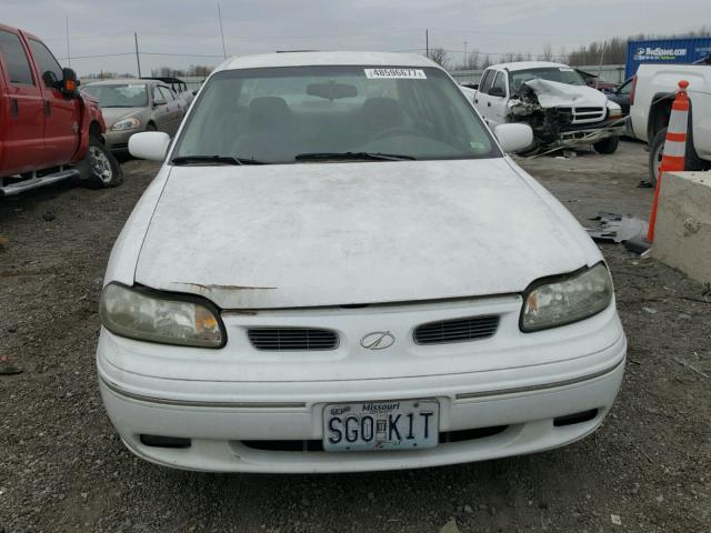 1G3NB52M6W6343172 - 1998 OLDSMOBILE CUTLASS WHITE photo 9