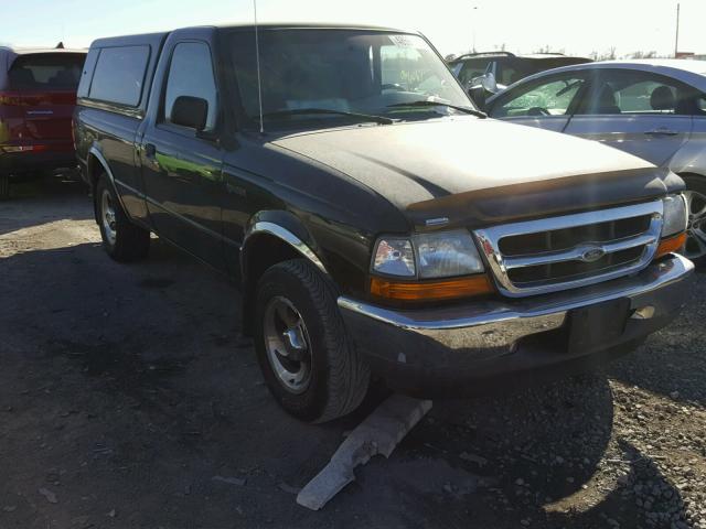 1FTYR10C3XUB72938 - 1999 FORD RANGER BLACK photo 1