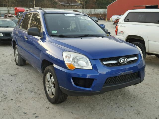 KNDJF724597632623 - 2009 KIA SPORTAGE L BLUE photo 1