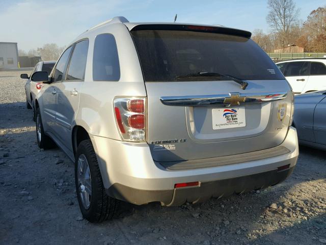 2CNDL63F996251000 - 2009 CHEVROLET EQUINOX LT SILVER photo 3