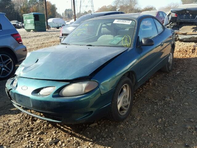 3FAKP1131WR237243 - 1998 FORD ESCORT ZX2 GREEN photo 2