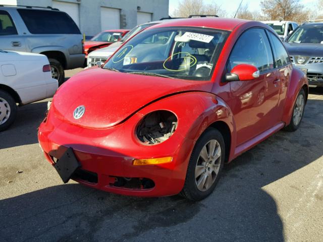 3VWPG31C68M503235 - 2008 VOLKSWAGEN NEW BEETLE RED photo 2