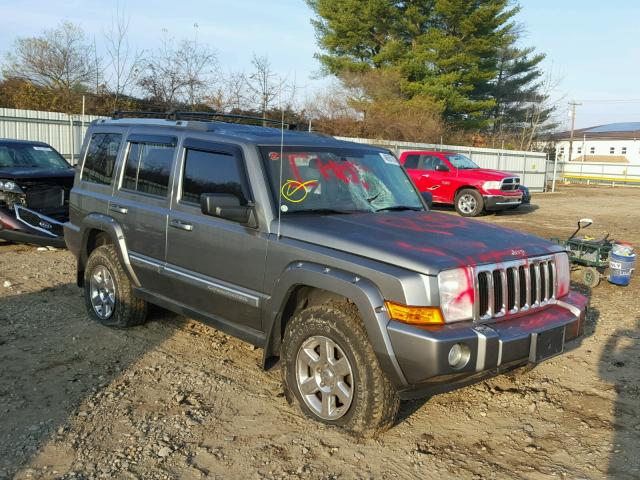 1J8HG58P87C607648 - 2007 JEEP COMMANDER GRAY photo 1