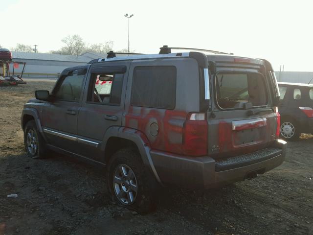 1J8HG58P87C607648 - 2007 JEEP COMMANDER 灰色 照片 3