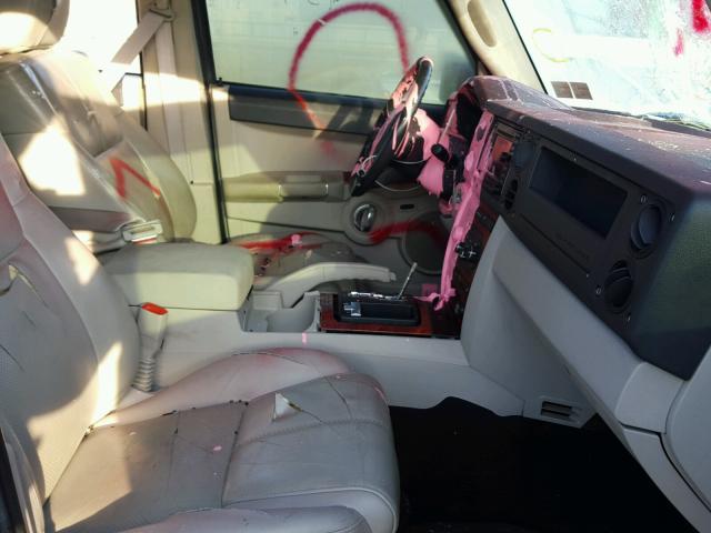 1J8HG58P87C607648 - 2007 JEEP COMMANDER 灰色 照片 5