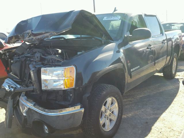 3GTP2VE38BG339127 - 2011 GMC SIERRA K15 BLACK photo 2