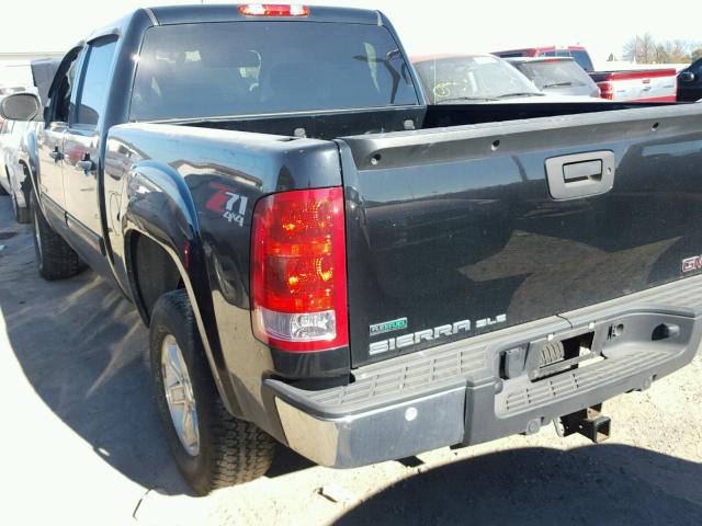 3GTP2VE38BG339127 - 2011 GMC SIERRA K15 BLACK photo 3