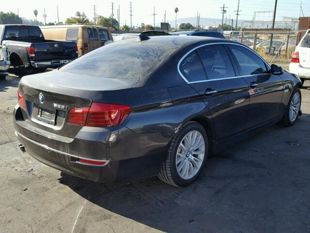 WBA5A5C52FD520402 - 2015 BMW 528 I BROWN photo 4