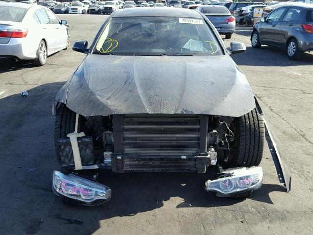 WBA5A5C52FD520402 - 2015 BMW 528 I BROWN photo 9