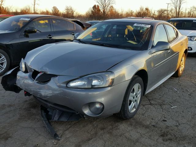 2G2WP552481105657 - 2008 PONTIAC GRAND PRIX GRAY photo 2