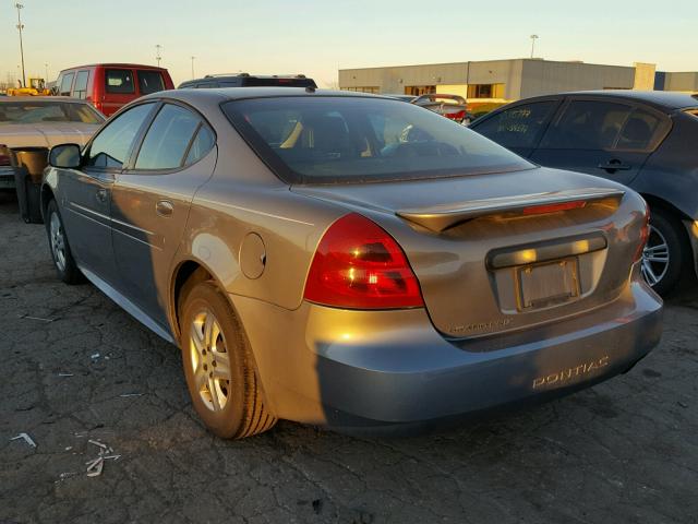 2G2WP552481105657 - 2008 PONTIAC GRAND PRIX GRAY photo 3