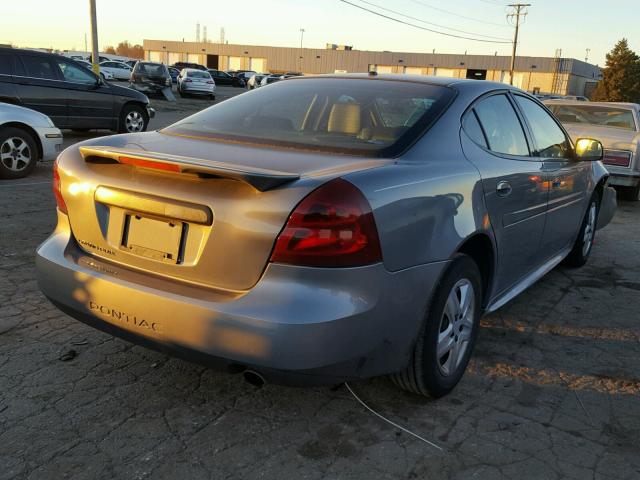 2G2WP552481105657 - 2008 PONTIAC GRAND PRIX GRAY photo 4