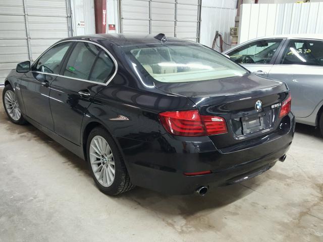 WBAFR7C57BC601727 - 2011 BMW 535 I BLACK photo 3