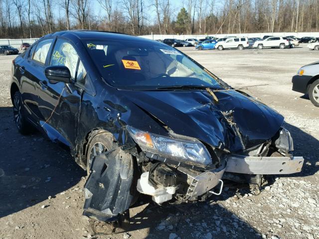 19XFB2F99FE279924 - 2015 HONDA CIVIC EXL BLACK photo 1