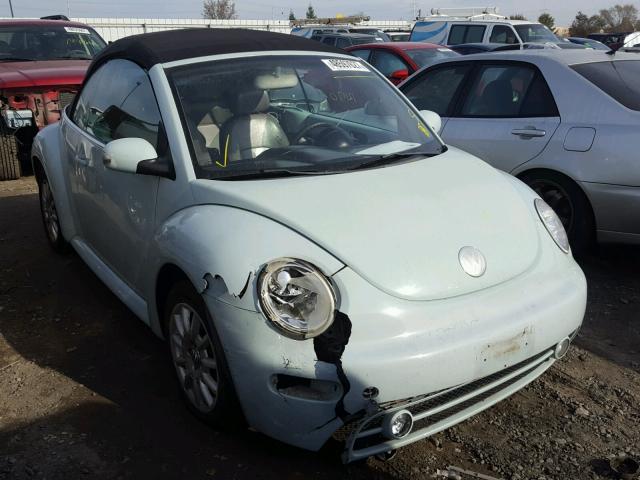 3VWCM31Y95M317915 - 2005 VOLKSWAGEN NEW BEETLE 蓝色 照片 1