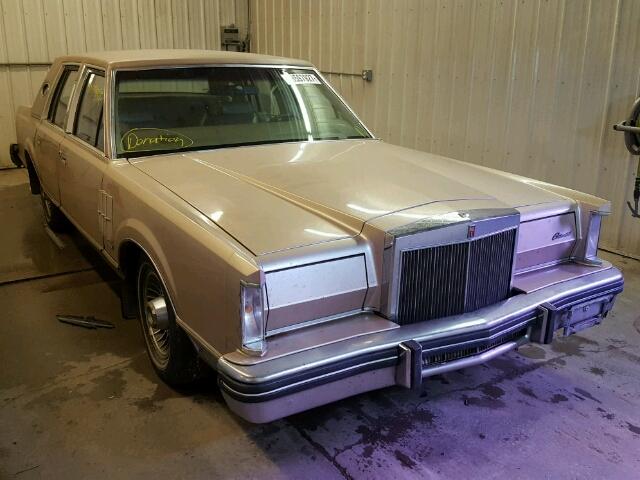 0Y90F650147 - 1980 LINCOLN TOWN CAR TAN photo 1