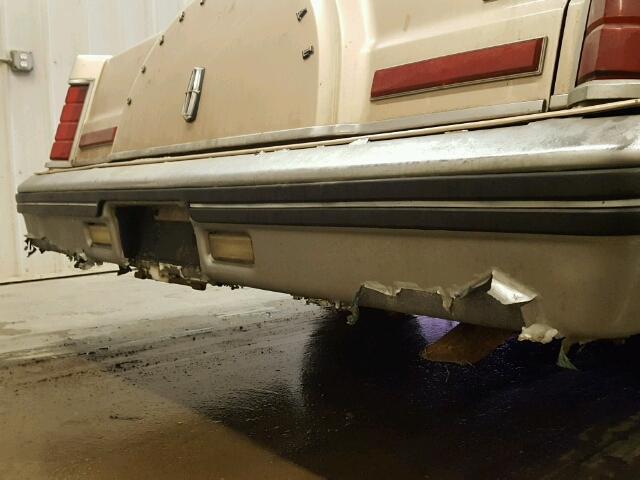 0Y90F650147 - 1980 LINCOLN TOWN CAR TAN photo 9