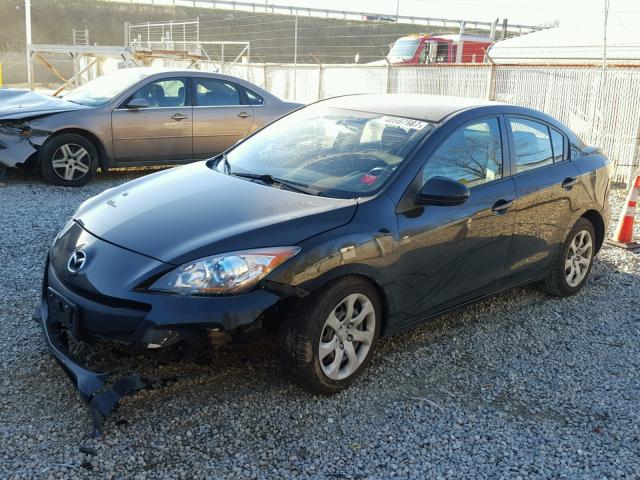 JM1BL1U74D1794353 - 2013 MAZDA 3 I GRAY photo 2