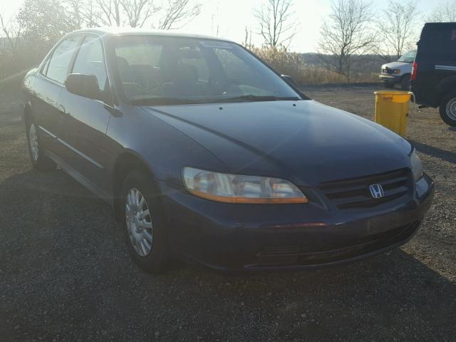 1HGCF86662A077377 - 2002 HONDA ACCORD VAL BLUE photo 1